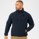 Blouson polaire militaire bleu marine fitté