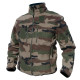 Blouson polaire militaire camo ce fitté