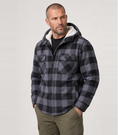 Veste bûcheron à capuche Brandit
