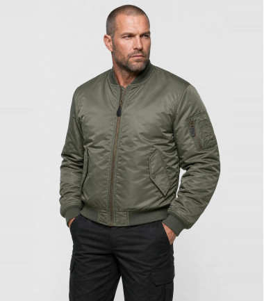 Blouson Ma1 Bombers Kaki Cityguard
