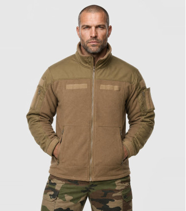 Veste polaire "Combat", coyote tan - Surplus militaire
