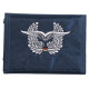 Portefeuille BW, bleu, w/insigne US air Force - Surplus militaire