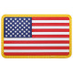 Insigne velcro, Etats-Unis, 3D, taille: 8 x 5 cm, - Surplus militaire