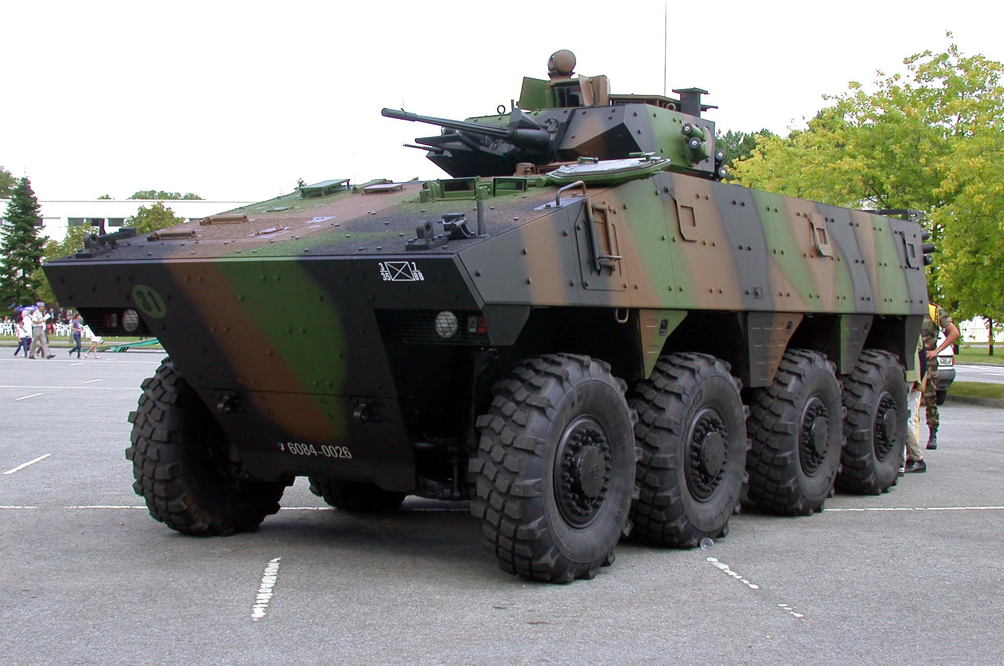 VBCI véhicule blindé de combat d'infanterie 8x8