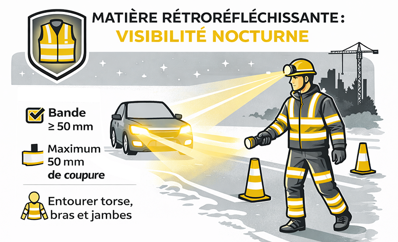 Matière réfléchissante en 20471