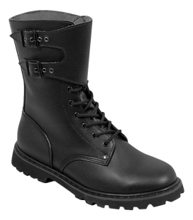 2. Rangers type armée française cuir semi-souple