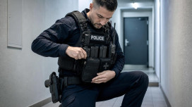Gilet tactique police : accessoires MOLLE pour l'urbain