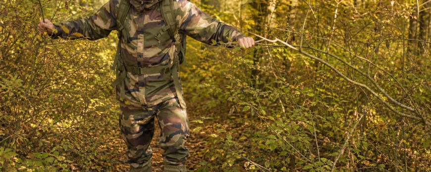 Treillis camouflage CE : chasse, airsoft ou randonnée ?