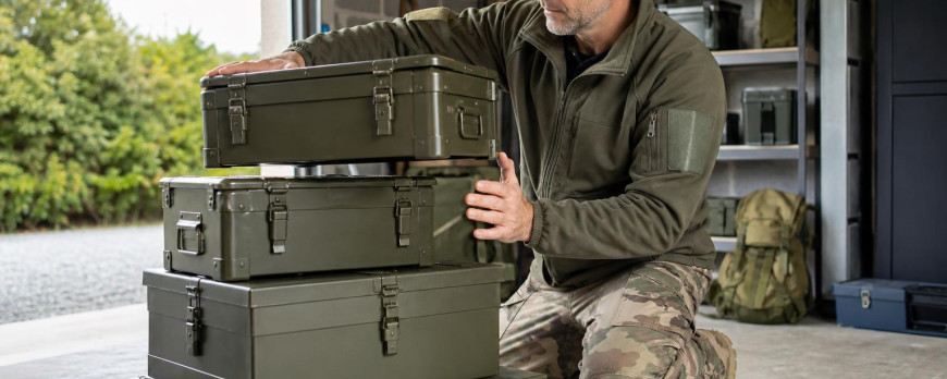 Caisse métallique militaire : tout savoir avant d'acheter
