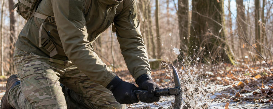 Pelle pioche pliante : la fonction pioche expliquée