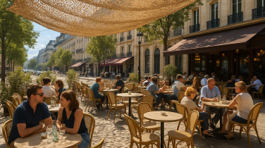 Filet de camouflage pour les professionnels : id&eacute;es d'am&eacute;nagement pour restaurants, bars ou escape games