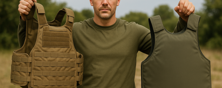 Gilet tactique vs gilet pare-balles : quelles différences ?