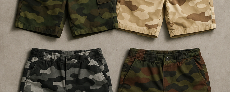Short militaire camouflage : quelle teinte choisir selon le terrain ?