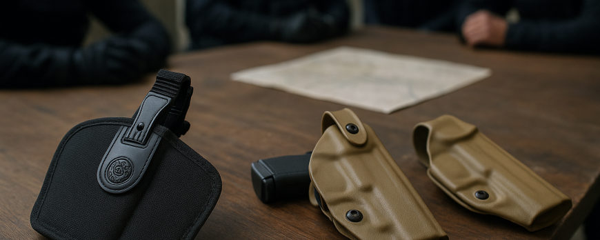 Quels sont les différents types de holsters ?