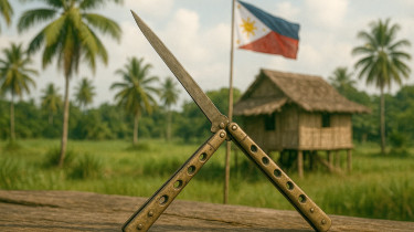 Histoire du couteau papillon : des Philippines &agrave; nos jours