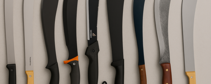 Pourquoi les machettes ont des formes différentes ?