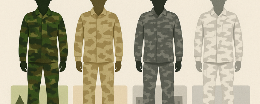 Comment choisir son motif de camouflage selon le terrain ou la mission ?