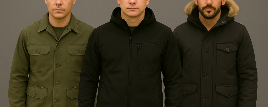 Quelles différences entre une veste militaire, une veste softshell et une parka ?