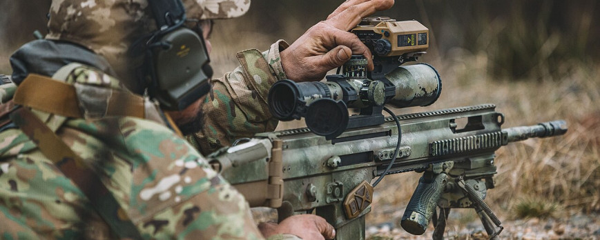 FN SCAR‑H PR : fusil de précision semi-automatique de l'armée Française