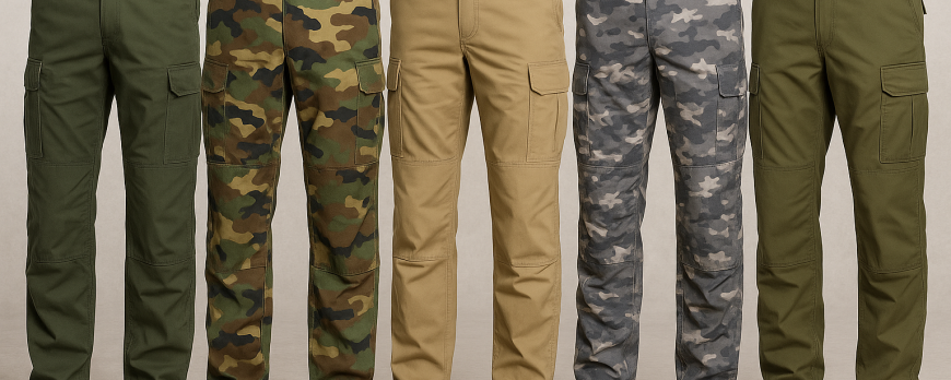Quels sont les 5 meilleurs pantalons treillis militaire ?