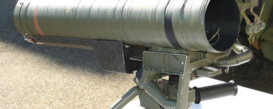Missile eryx : système de tir antichar courte portée