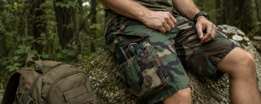 Short cargo militaire poches latérales : à quoi servent-elles vraiment ?