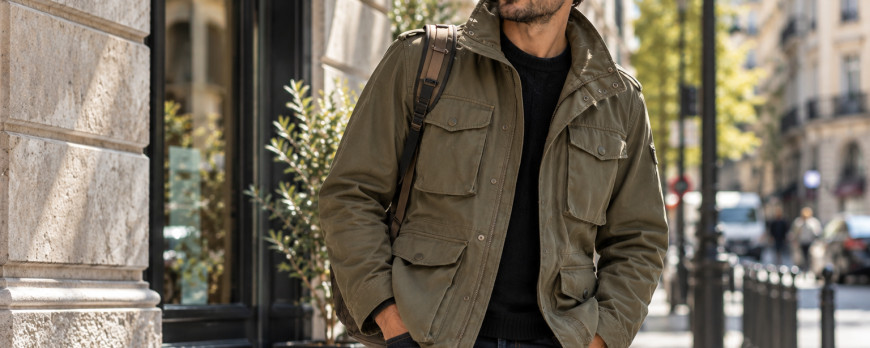 Blouson kaki homme : comment choisir et porter ?