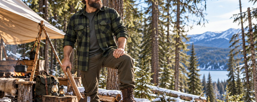 Chemise canadienne homme : la vraie chemise bûcheron