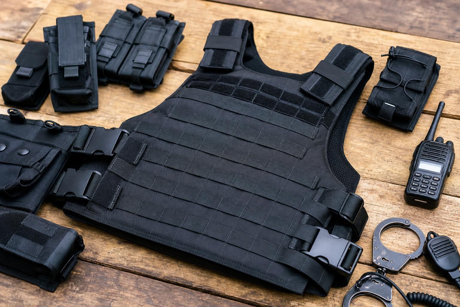 Choisir son gilet tactique police : le guide complet