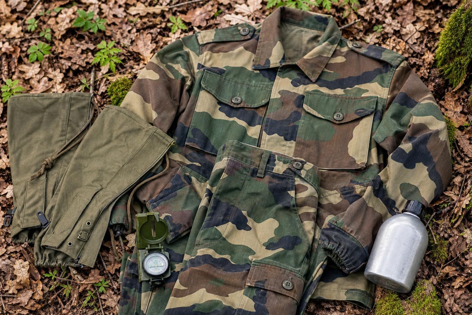 Treillis camouflage CE : chasse, airsoft ou randonnée ?