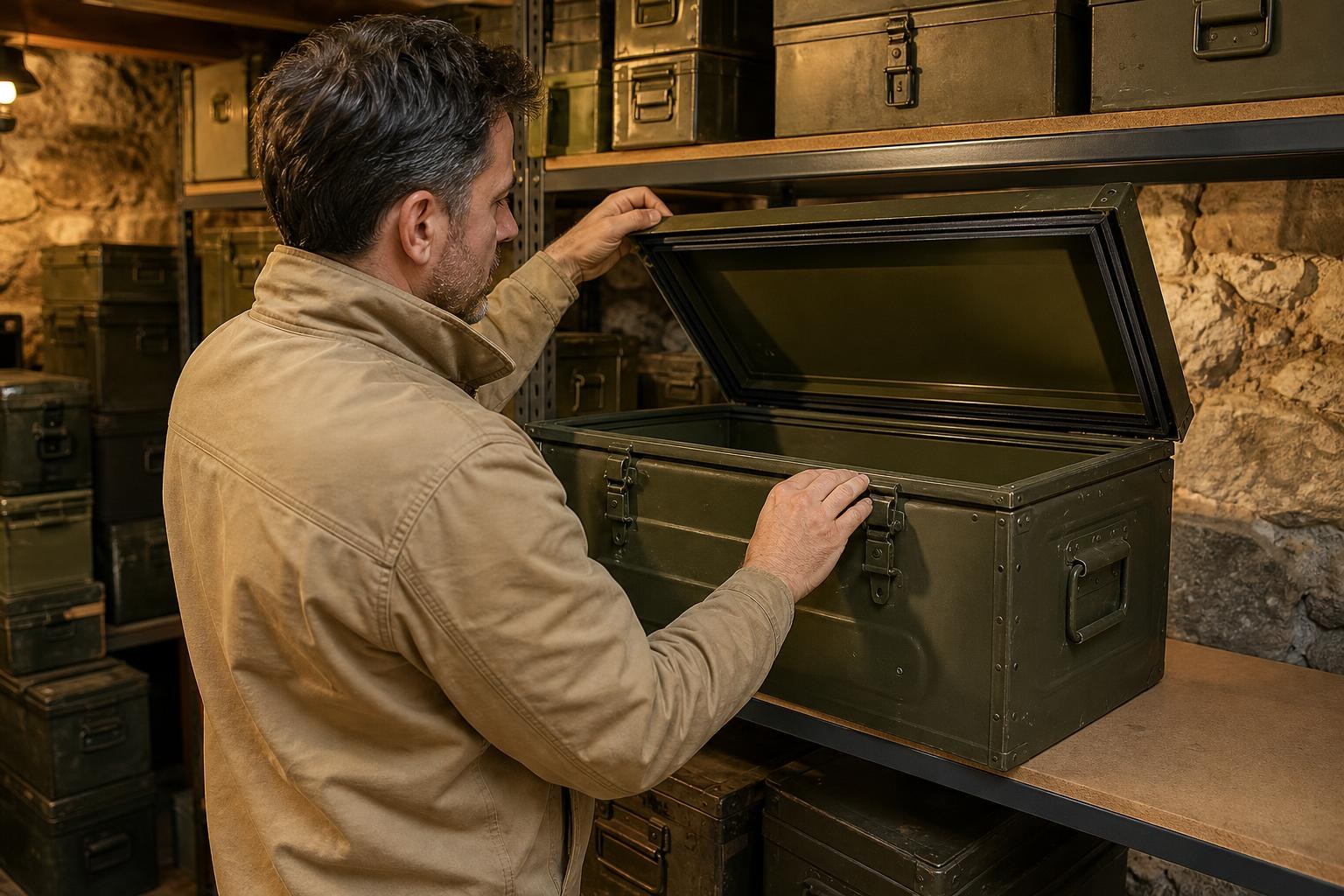 Caisse métallique militaire : tout savoir avant d'acheter